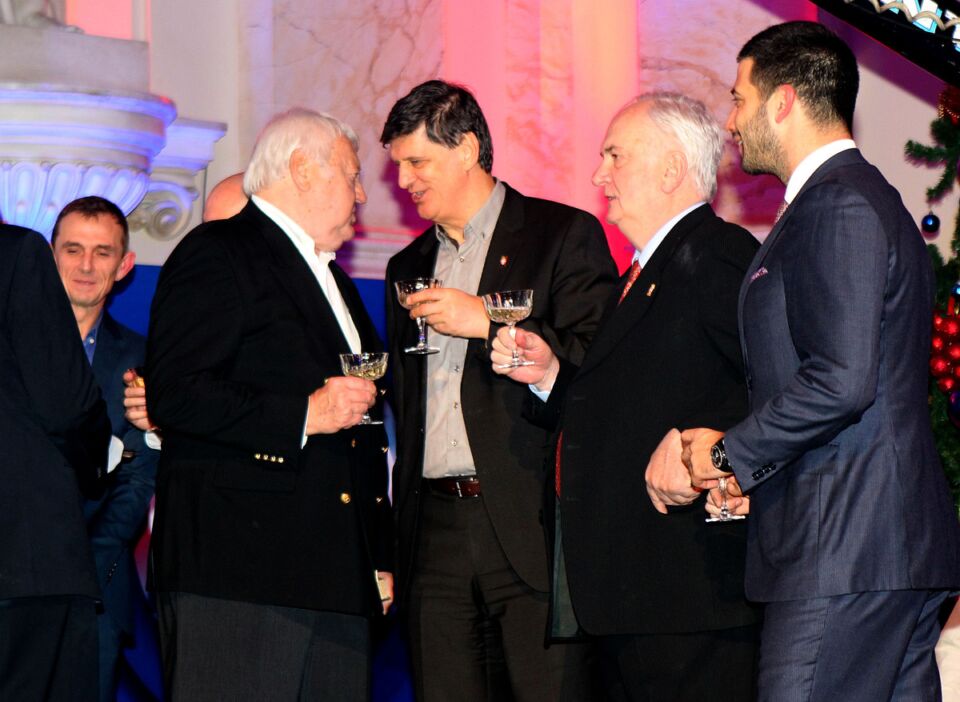 Vladimir Cvetković i Žarko Zečević na prijemu Olimpijskog komiteta Srbije