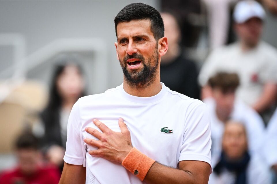 Novak Đoković na Rolan Garosu