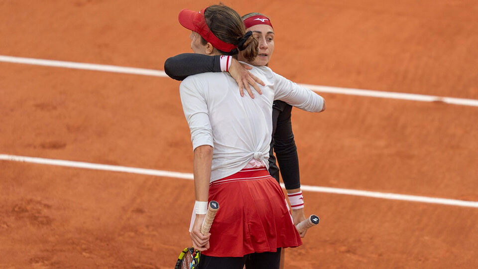 Aleksandra Krunić i Ana Danilina