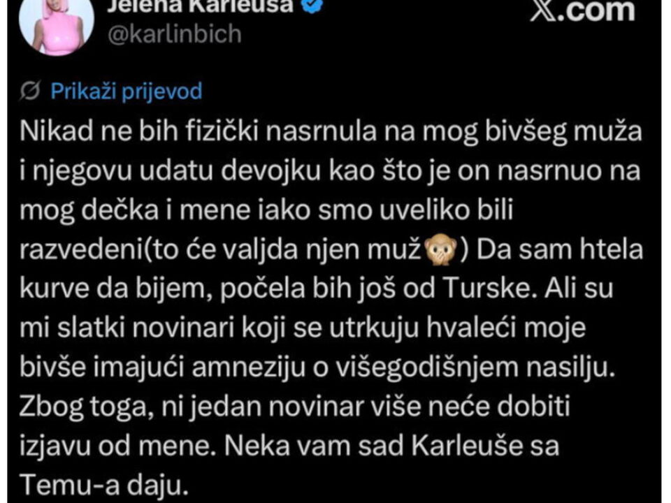 Jelena Karleuša X objava Duško devojka.jpg