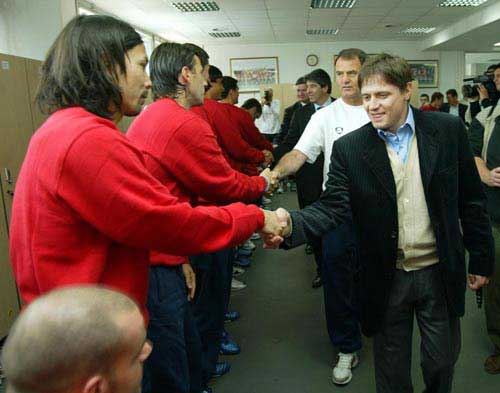 Prvi trening Bajevića u Zvezdi