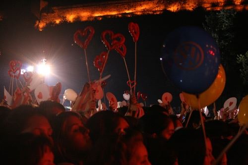 Koncert Marije Šerifović na Kalemegdanu