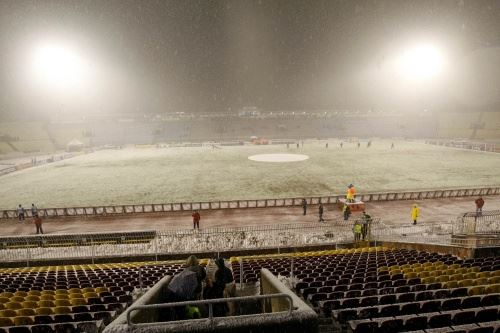 Mećava zaustavila fudbal