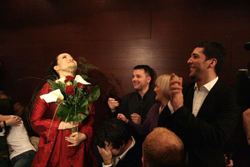 Beovizija Green room