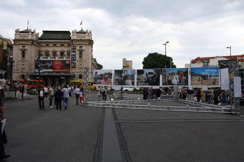 Romska stvarnost na Trgu Republike
