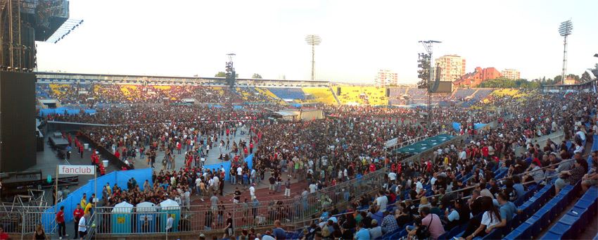 AC/DC, strujni udar u Beogradu