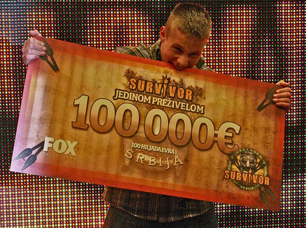 Survivor: Aca preživeo i odneo 100.000 evra