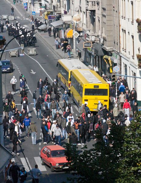 Parada ponosa i haos na ulicama Beograda
