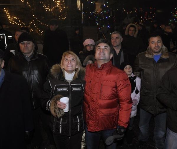 Đokovići častili uz vatromet