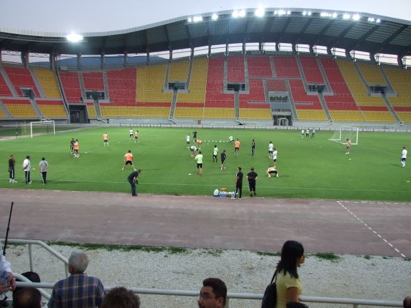 Partizan na skopskoj Areni "Filip Drugi"!