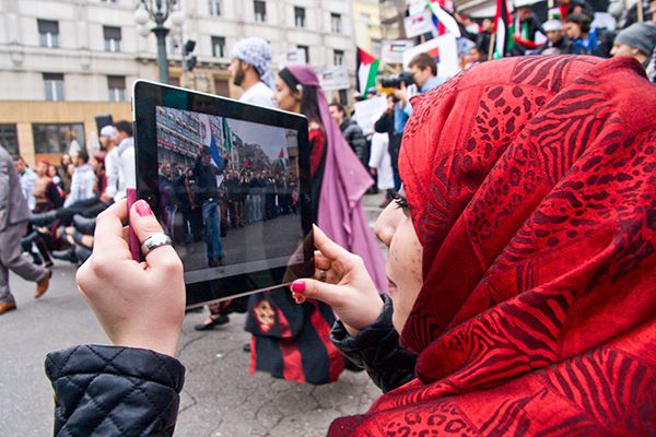 Podrška Palestini iz Beograda