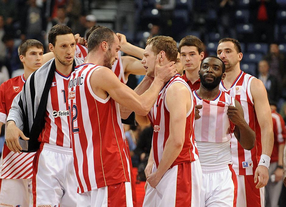 Poraz košarkaša Crvene Zvezde protiv Cibone svima je teško pao