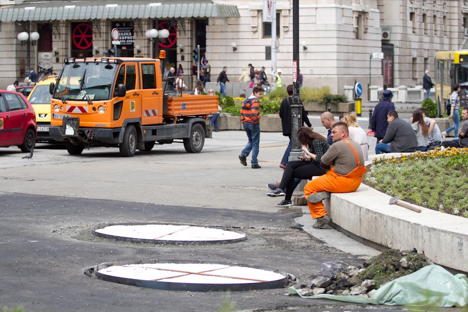Novo ruho Trga Republike