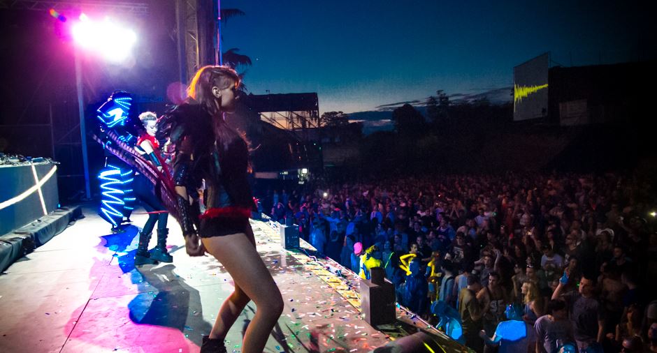 EXIT 2014 seksi igracice na Dance Areni