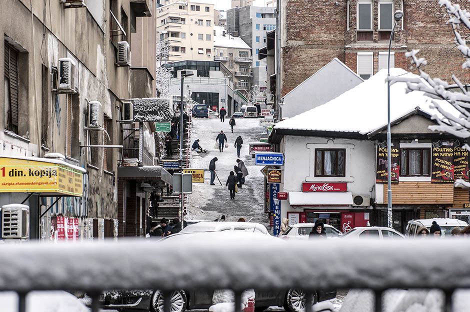 Pao sneg u Beogradu