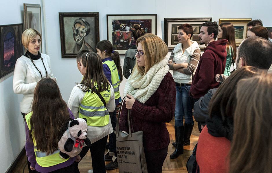 Tura kroz Narodni muzej u Beogradu za čitaoce pportala MONDO.