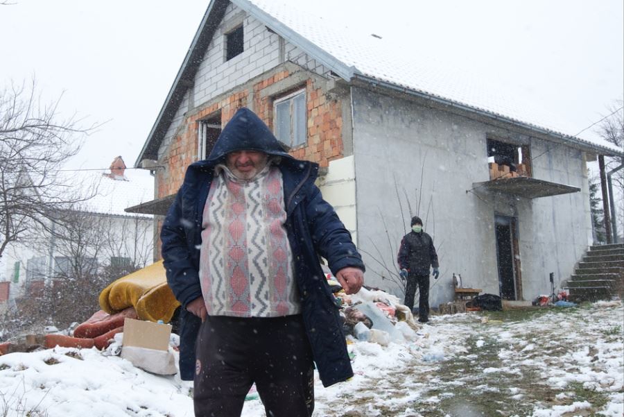 Očišćena kuća Miše Tumbasa u Bariču