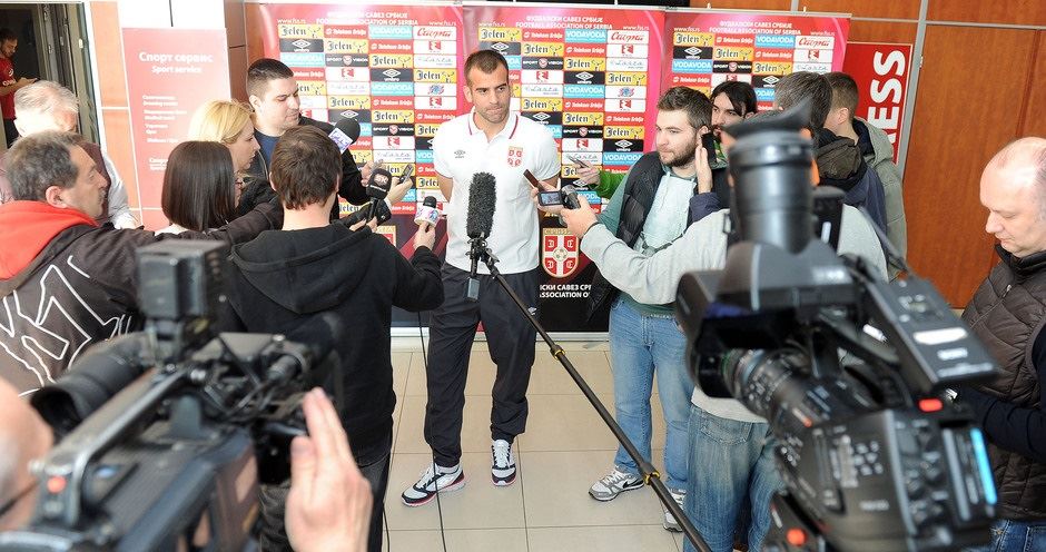 Fudbaleri Srbije u Staroj Pazovi