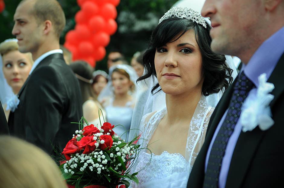 Kolektivno venčanje u Beogradu: Venčalo se 50 parova