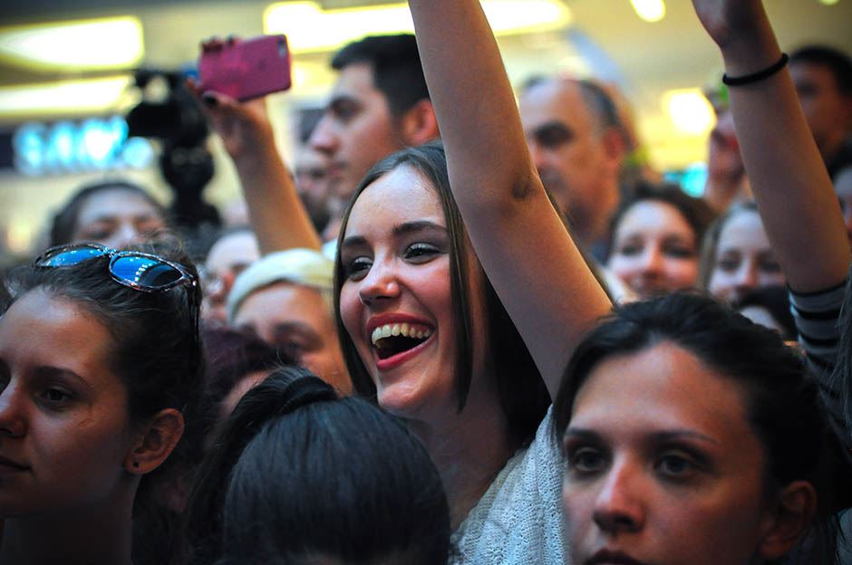 Badi Valastro se družio sa Beograđanima u TC Ušće.