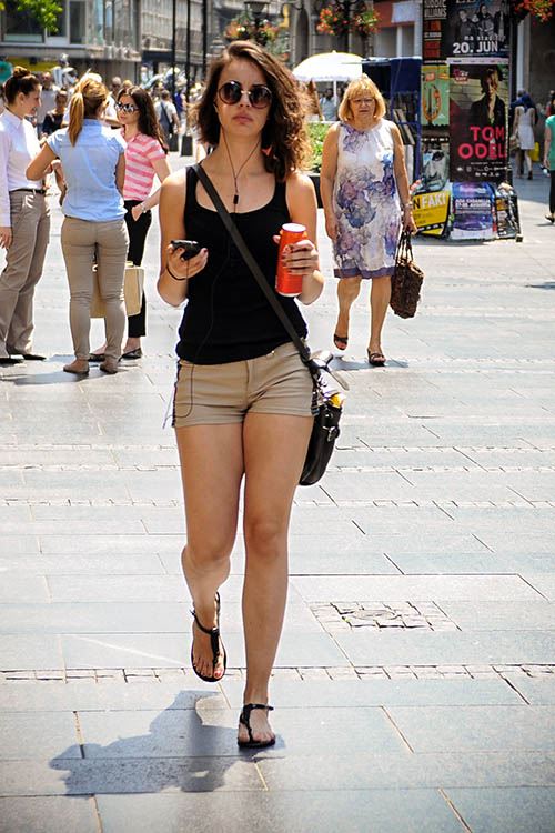 Tropska vrućina u Beogradu.