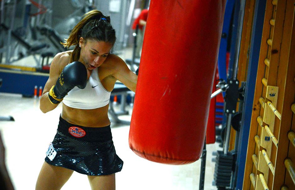 Nina Stojanović srpska bokserka na krovu sveta.