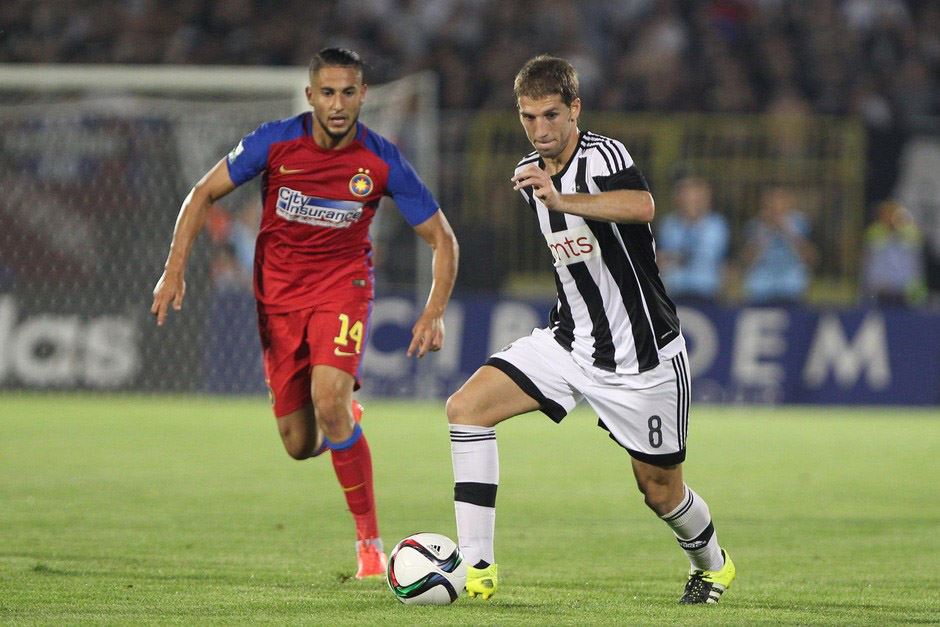 Liga šampiona: Partizan - Steaua 4:2