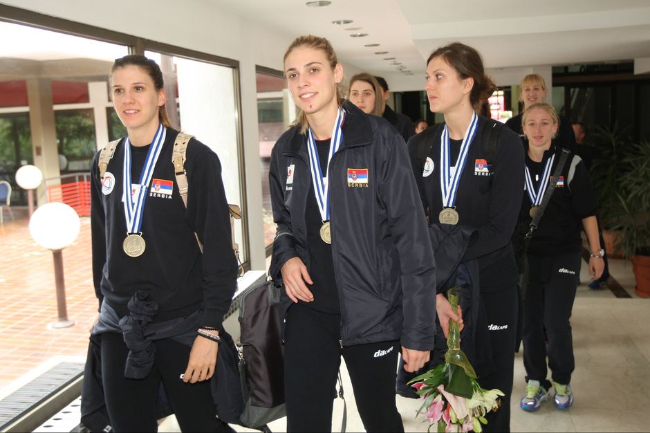 Odbojkašice Srbije treće u Evropi