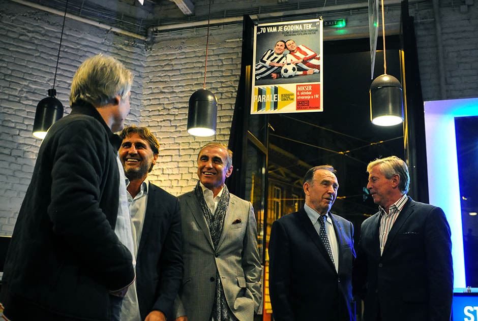 Partizan i Zvezda, izložba