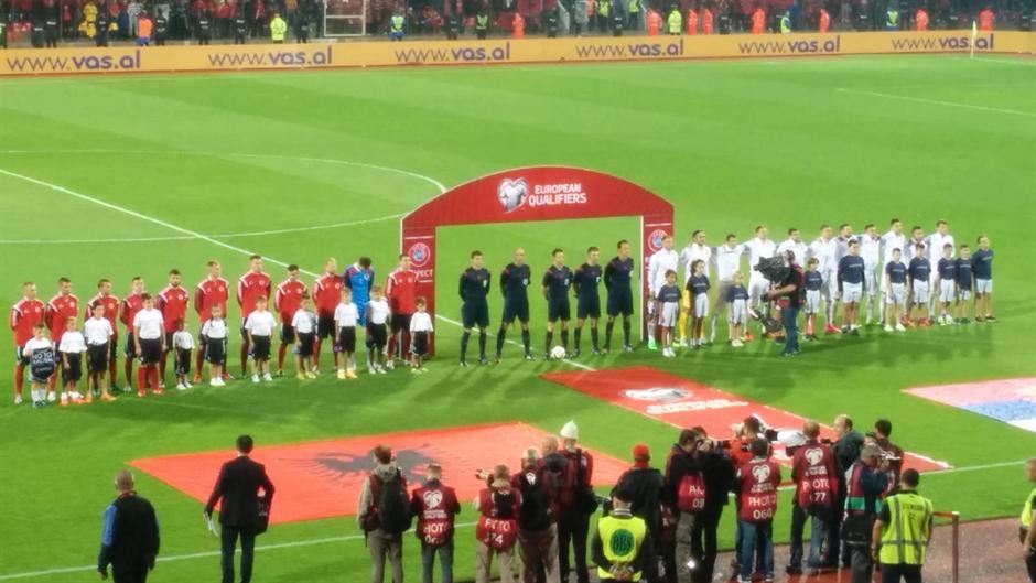 Aleksandar Mitrović - intervju posle Albanija - Srbija 0:2 (Elbasan)