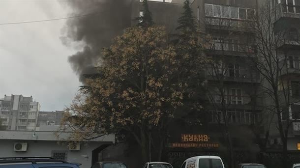 Požar u poznatom podgoričkom restoranu