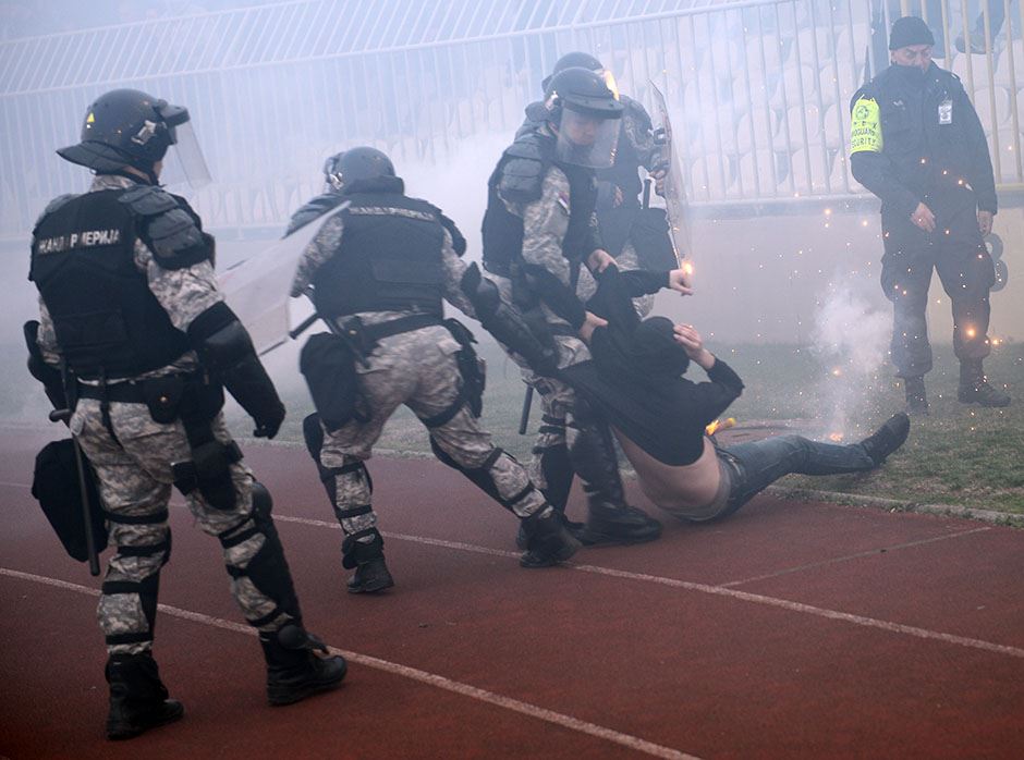 Večiti derbi - navijači Partizana i Zvezde