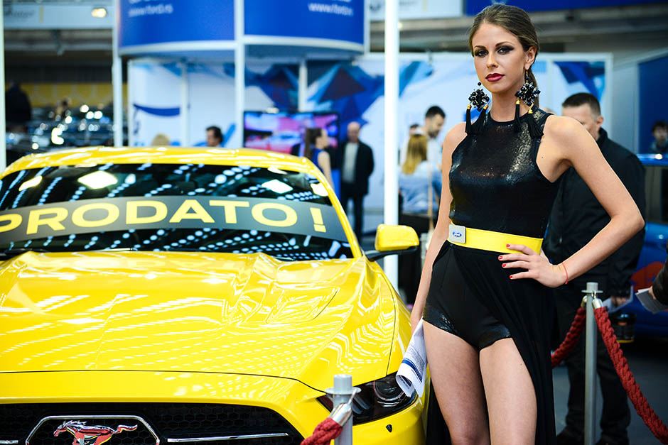 Saša Popović na Sajmu automobila: Zamalo mustang