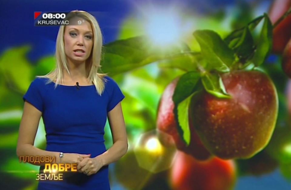 Roksanda Babić voditeljka "Plodovi dobre zemlje"