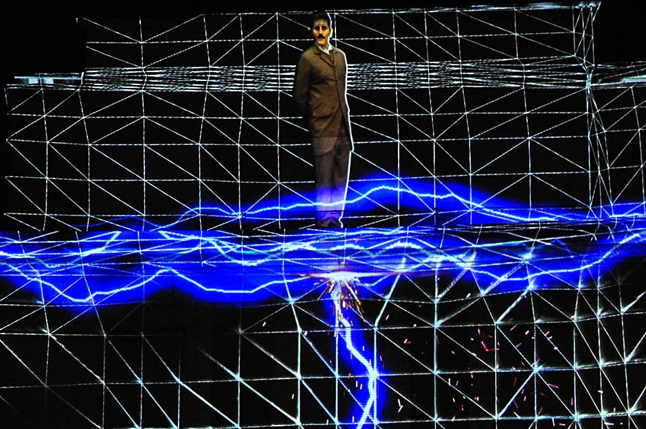 Nikola Tesla 160 godina od rođenja projekcija u Beogradu