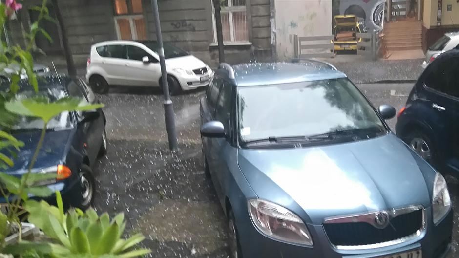 Beograd: Nevreme, kiša i grad