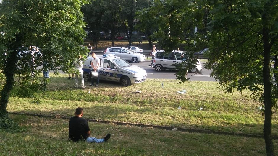 Sudar više vozila kod Arene