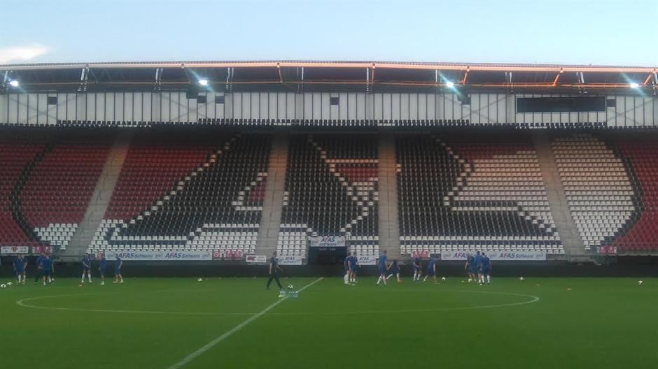 Srušio se stadion AZ Alkmara