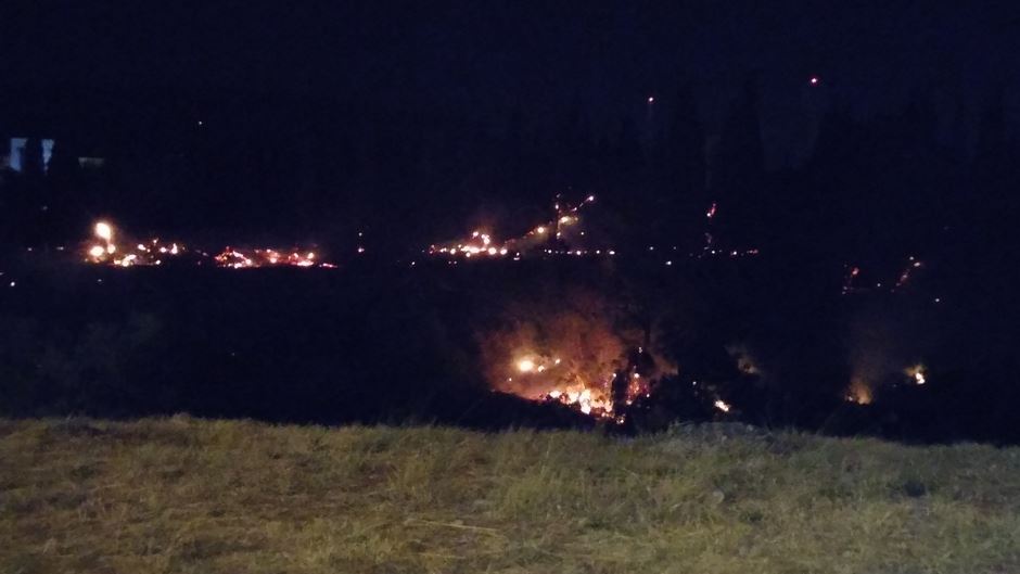 Požar u centru Podgorice