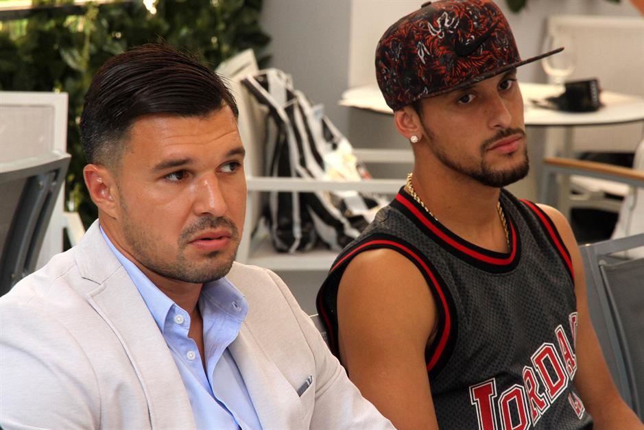 Božinov i Leonardo druženje sa fudbalerima Partizana pred večiti derbi 