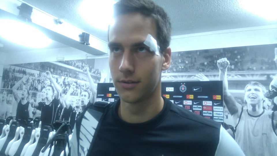 Partizan - Mladost: Povreda Jevtovića, morao na VMA FOTO