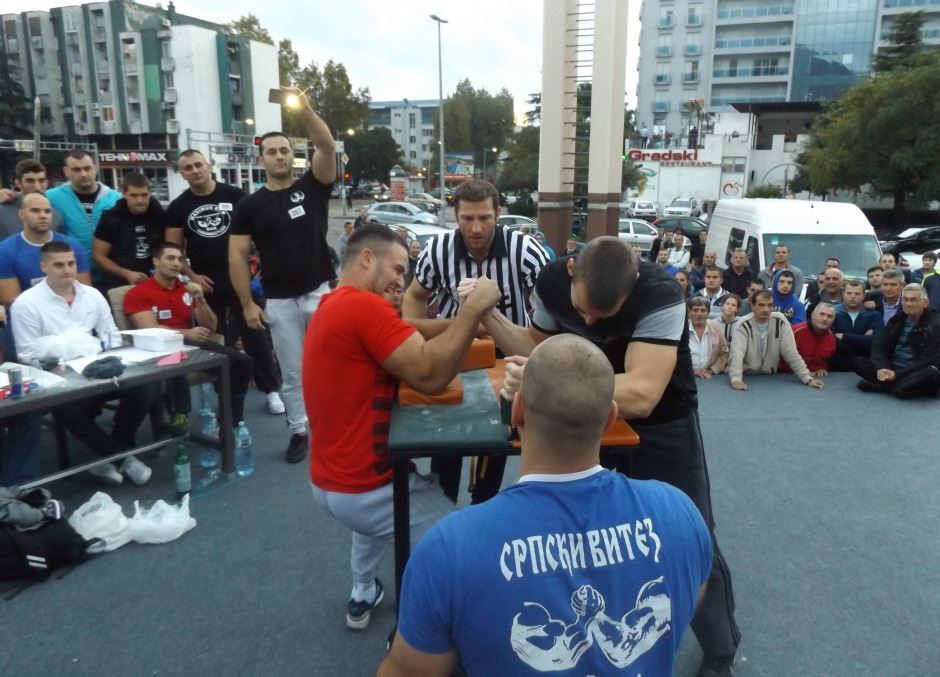 Armwrestling - obaranje ruku u Crnoj Gori
