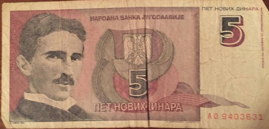 Stare novčanice - SFRJ