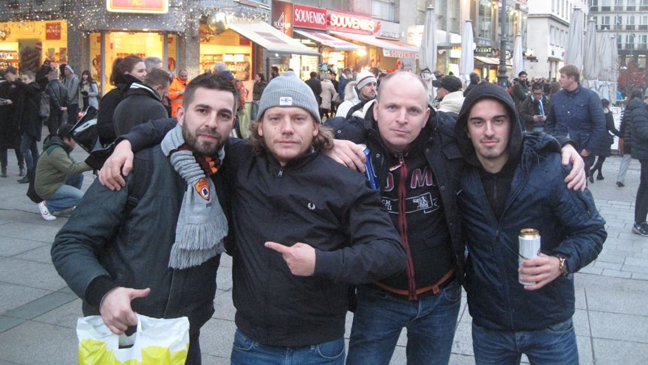 U Beču s navijačima Rome, MONDO reportaža VIDEO FOTO