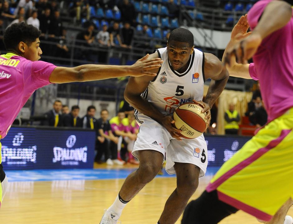 Partizan - Mega Leks 86-79, ABA liga 2016-17