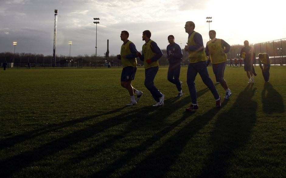 Crvena zvezda pravi trening centar Kovilovo