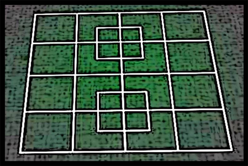 Mozgalica - Koliko kvadrata ima na slici?