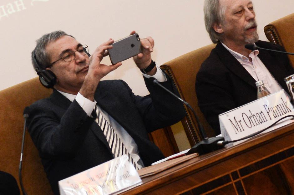 Orhan Pamuk predavanje Beograd SANU
