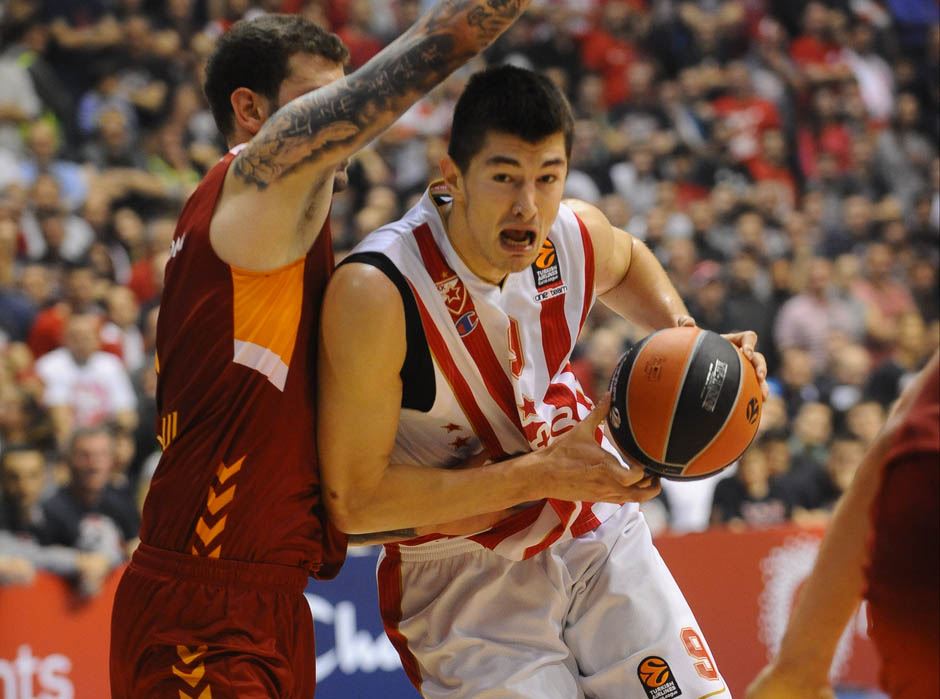 Crvena zvezda Galatasaraj 77-58 Evroliga 2017