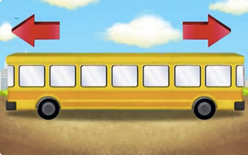 Mozgalica: Na koju stranu ide autobus?